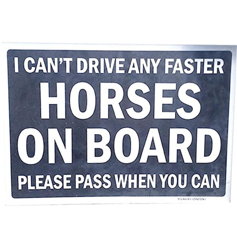 Horse Truck & Float Sign - Aussie Tack