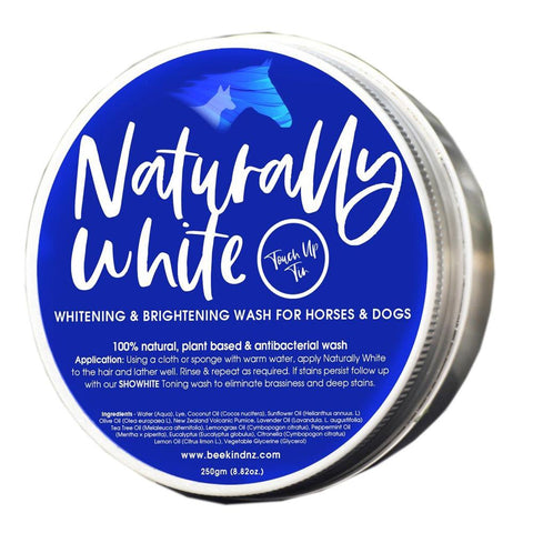 Naturally White Soap in a Tin - Aussie Tack